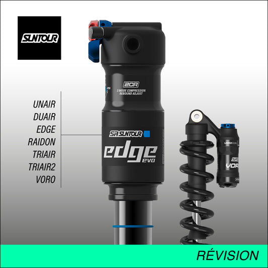 Entretien revision de votre amortisseur SR Suntour