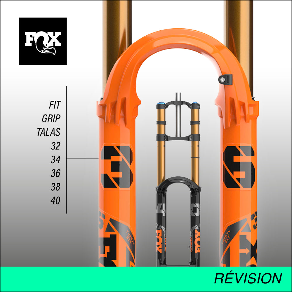 Entretien revision de votre fourche Fox