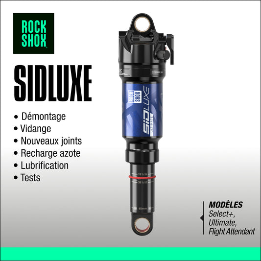 Entretien amortisseur RockShox SIDLuxe