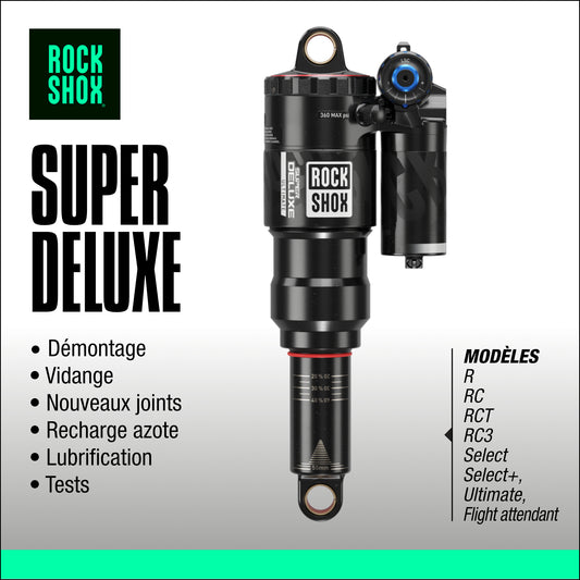 entretien amortisseur rockshox super deluxe