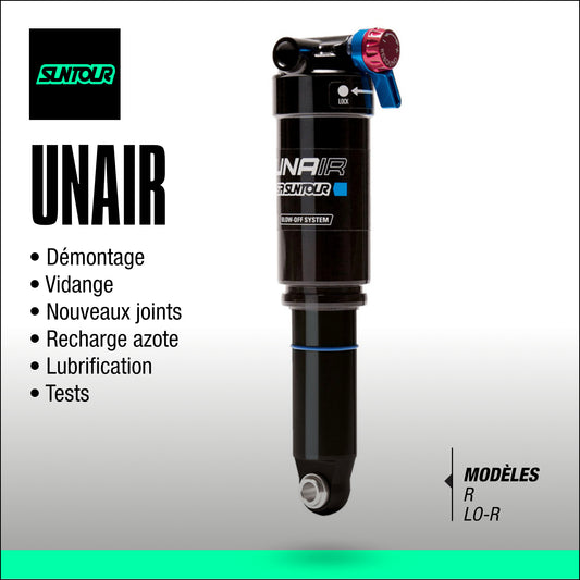 entretien amortisseur sr suntour unair
