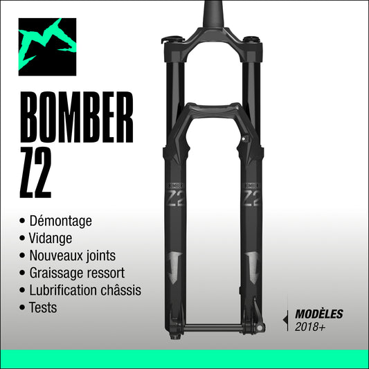 Entretien fourche Marzocchi Bomber Z2